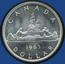 1 Dollar Kanu Elisabeth II, 1963  Automatically generated translation ...