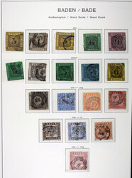 10: Old German States Baden - Collections