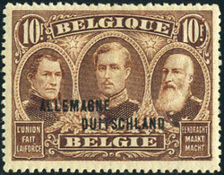 1830: Belgische Militärpost im Rheinland