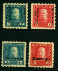 4810: Österreich Feldpost Montenegro