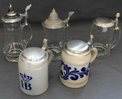 850.35.10: Varia - Krüge - Bierkrüge u. -Seidel
