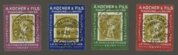 5712: Switzerland Kocher stamps