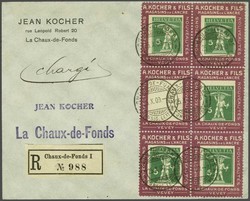 5712: Switzerland Kocher stamps