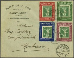 5712: Switzerland Kocher stamps
