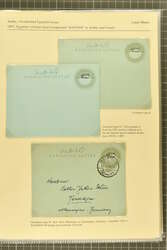 Egypt Stationery: 1897 Assembly of thirty-one letter sheets and ...