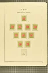 1750: オーストラリア - Postage due stamps