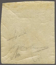 1850: 5 cent. yellow ochre (giallo ocra), Hand paper, a fine unused ...