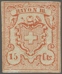 Centimes: Type 9 O/M II mit Plattenfehler "diagonaler Strich im ...