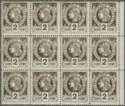 Postal Forgeries 1882: Made to defraud the Post, lithographed 2 c. ...