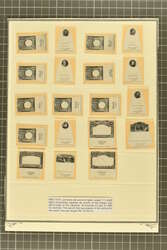 Lots & Collections, 1918: American Bank Note Co. numbered Die Proofs ...