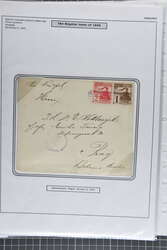 1898: "Locomotive" issue, the Exhibit collection on leaves and loose ...