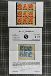 1921/29: Air Post Registration SCADTA, collection of stamps, ...