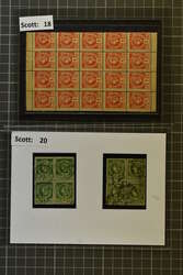 Lots & Collections, 1822/91ca: Accumulation of mostly smaller auction ...