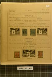 1881/85: Fine lot of early issues, including a mixed franking cover ...