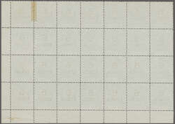 1891/92: Postage & Revenue '6 / cents.' black surcharge (Type 22) on ...