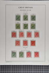 Downey Heads 1911/12: comprehensive range of unmouned mint, ...