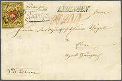 Stein A2: Type 32 r/u, farbintensiv und voll- bis überrandig mit ...