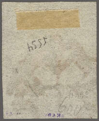 Zürich 6, Type II, die 82. Marke des Hunderterbogens, farbfr. und ...