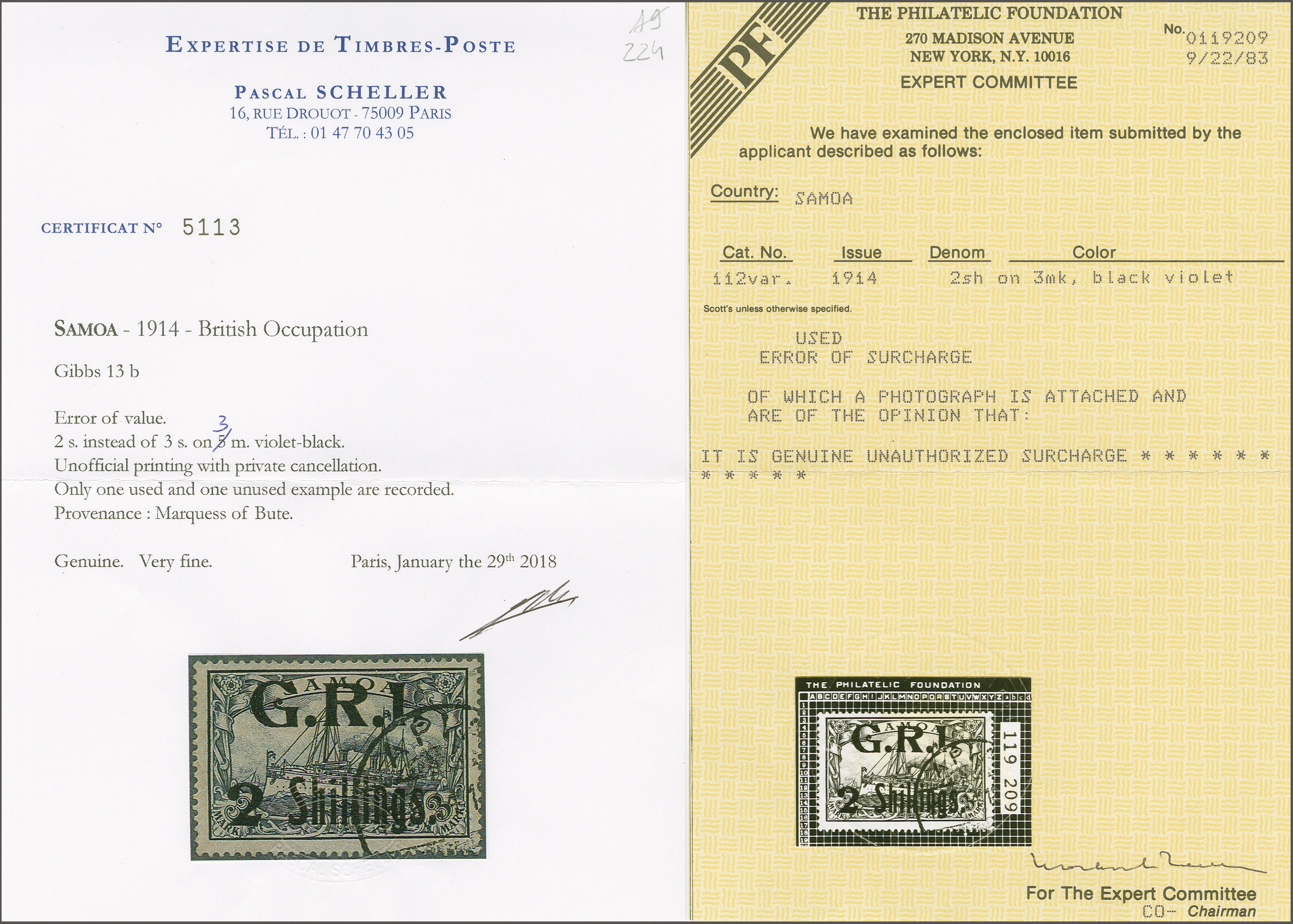 Image 3 for lot number 1510 for 347th to 355th Corinphila Auction