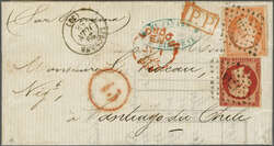 2055: Chile - Postage due stamps