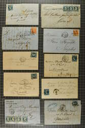 2565: France - Covers bulk lot