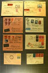 1856/1962: Vielseitiger Briefposten mit Ganzsachen, Inflationsbelegen ...
