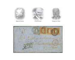 Overland via Marseilles 1857 (June 19): Entire from Melbourne, ...