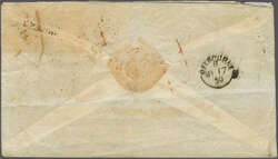 Overland via Marseilles 1859 (May 19): Cover from Melbourne, Victoria ...