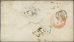 Overland via Marseilles 1860 (April 22): Cover from Sydney, New South ...