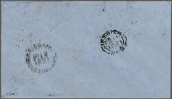 Overland via Marseilles 1861 (Feb 14): Cover from Ipswich, Queensland ...