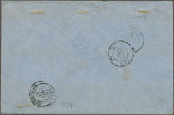 Overland via Marseilles 1861 (March 26): Cover from Adelaide, South ...