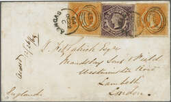 Overland via Marseilles 1864 (Oct 22): Cover from Sydney, New South ...