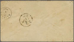Overland via Naples 1886 (March 18): Cover from Sydney, New South ...