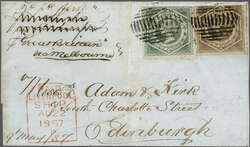 Via Cape Horn 1857(May 16): Cover from Sydney, New South Wales to ...
