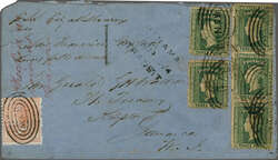 Via Panama 1874 (Jan 17): Cover from Sydney, New South Wales to ...
