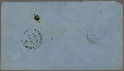 Via Panama 1874 (Jan 17): Cover from Sydney, New South Wales to ...
