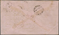Incoming Mail Overland via Brindisi & Suez 1870 (Dec 2): Cover from ...