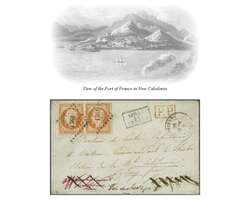Incoming Mail Overland via Marseilles 1858 (June 26): Cover from ...