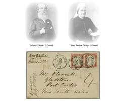 Incoming Mail Overland via Marseilles 1859 (Feb 22): Cover from Nizza ...
