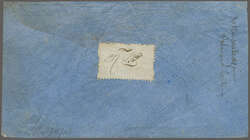 Incoming Mail via the Indian Ocean 1867 (March 21): Registered cover ...