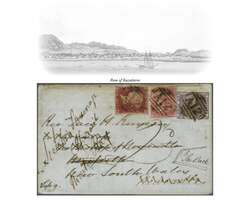 Incoming Mail Overland via Southampton 1858 (Sept 13): Cover, with ...