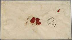 Incoming Mail Overland via Southampton 1867 (July 26): Cover from ...