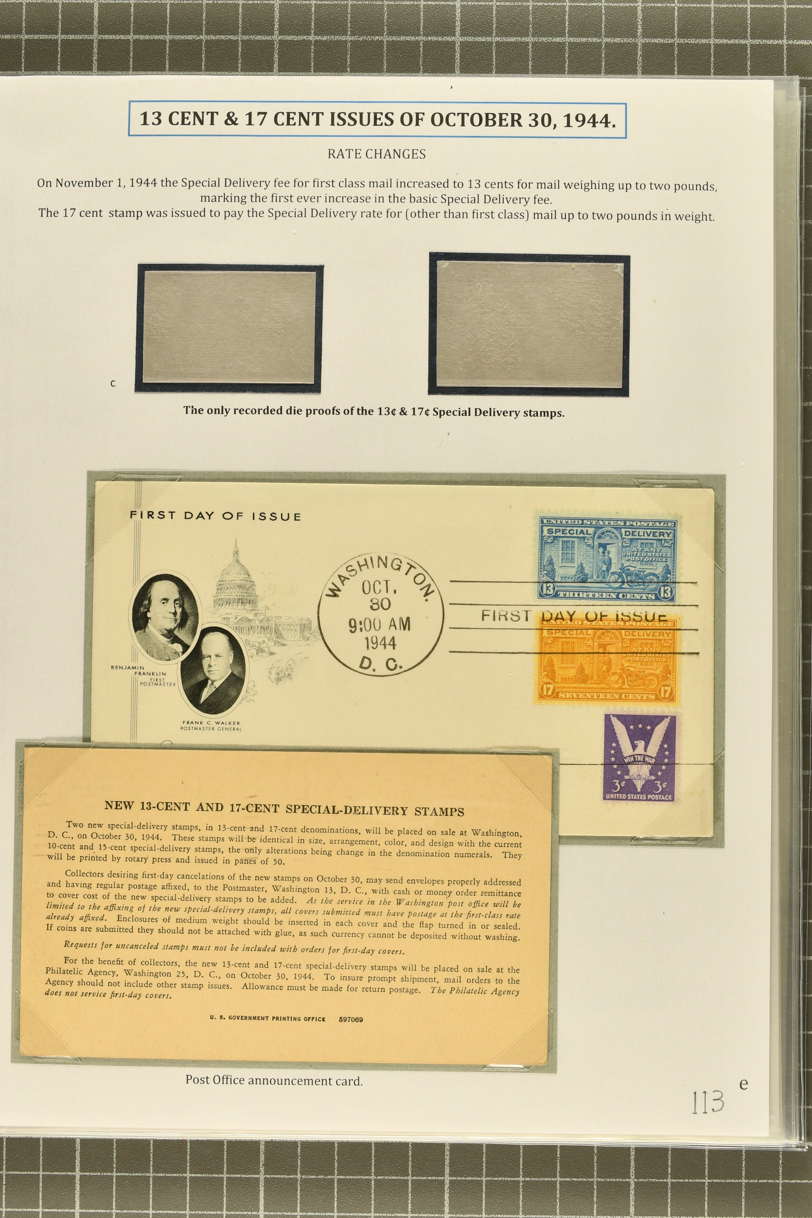 Image 1 for lot number 72 for 347th to 355th Corinphila Auction