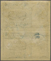 1894: 10 c. Blue Issue 1894: 10 c. blue, imperforate vertical plate ...