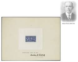 1922: 10 c. Grey Violet Issue 1922: 10 c. deep ultramarine, large die ...