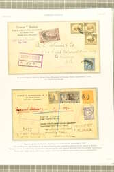 1922 10 c. Gray Violet Issue 1922: 10 c. ultramarine & gray violet, ...