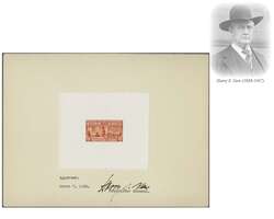1925 15 c. Deep Orange Issue 1925: 15 c. deep orange, large die proof ...