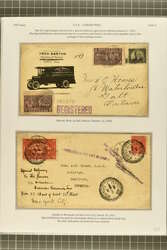 1927 10 c. Gray-Violet Issue 1927: 10 c. grey violet, postal history ...
