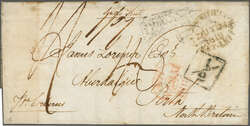 1819 (July 26): Entire letter from Port Louis to Perth, Scotland ...