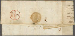 1819 (July 26): Entire letter from Port Louis to Perth, Scotland ...